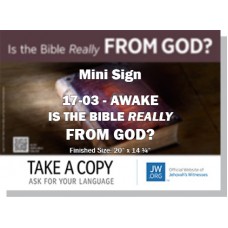 HPG-17.3 - 2017 Edition 3 - Awake - "Is the Bible Really From God?" - Table